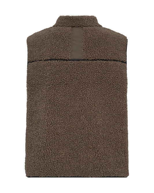 Mos Mosh Rowe Teddy Waistcoat Falcon