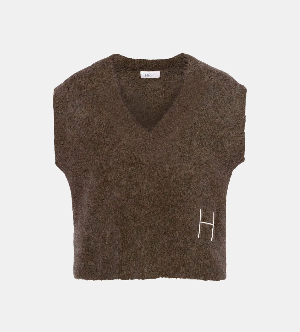 HÉST Pernille Vest Dark Earth