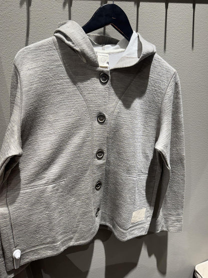 By Basics Sweat Blazer Elephant Melange