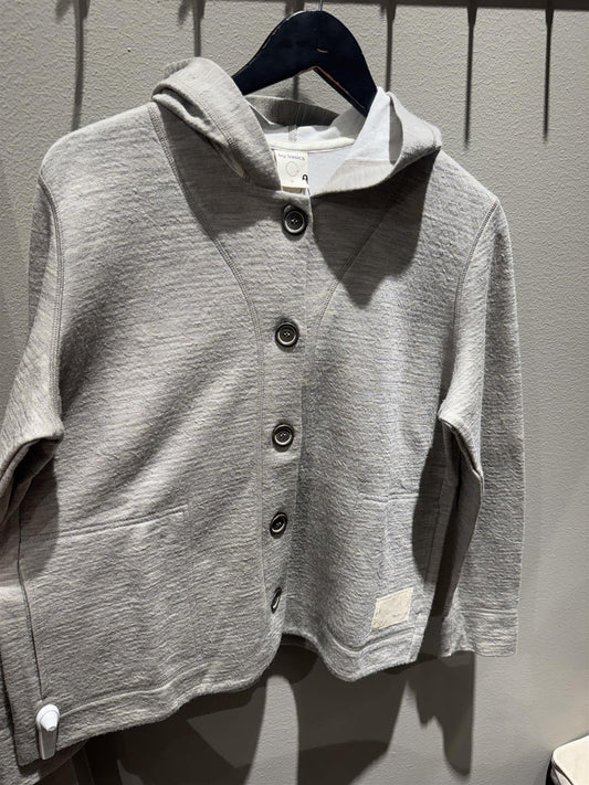 By Basics Sweat Blazer Elephant Melange