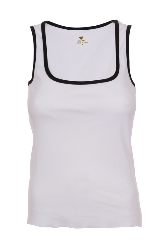 Ane Mone Ellie Singlet White