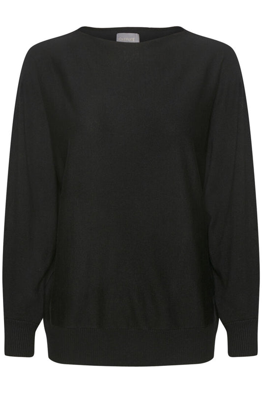 Culture AnneMarie Batwing Jumper Black