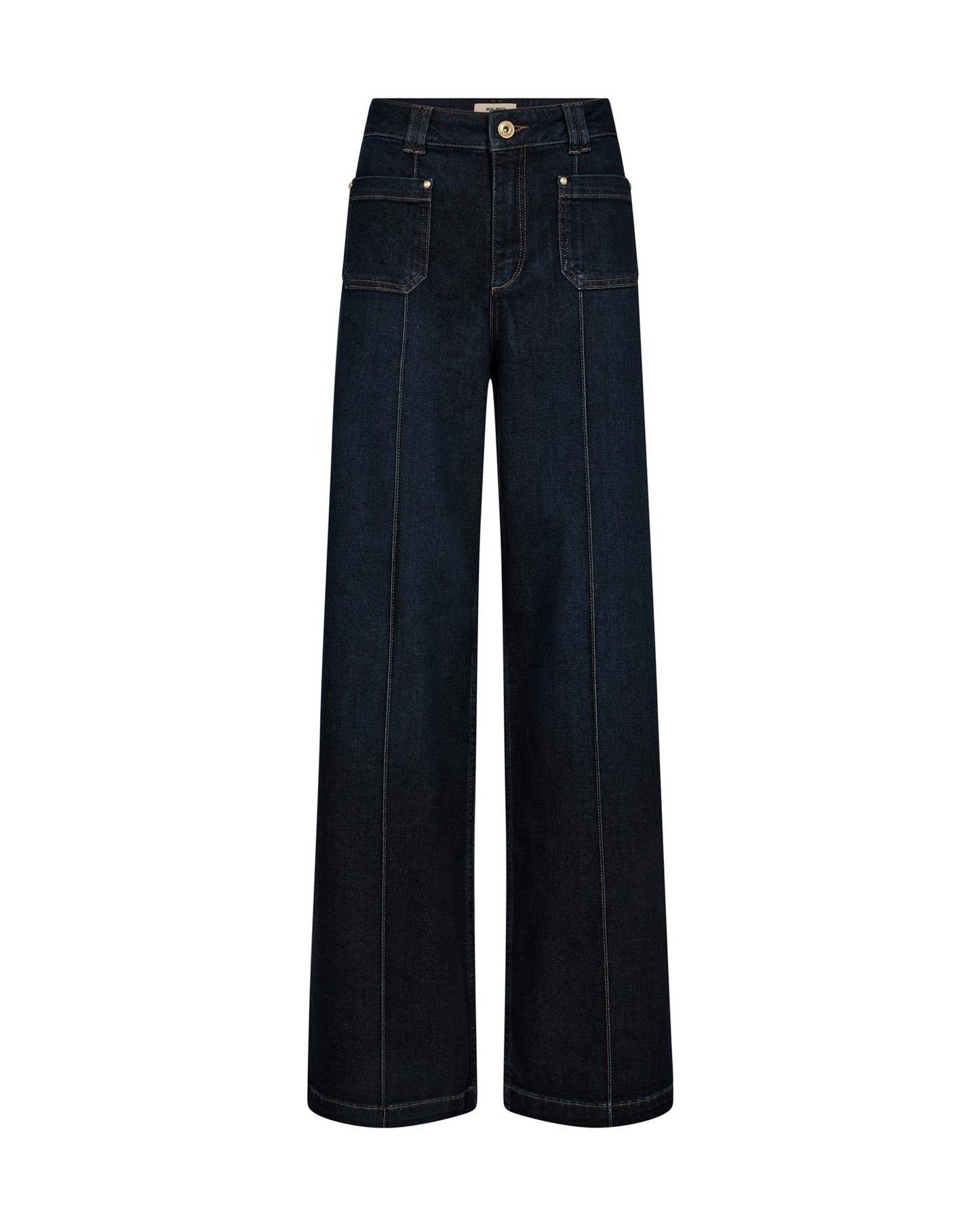 Mos Mosh Colette Lyon Jeans Dark Blue Long