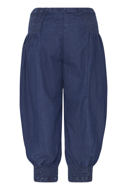 Pulz Jill Denim Capri Dark Blue
