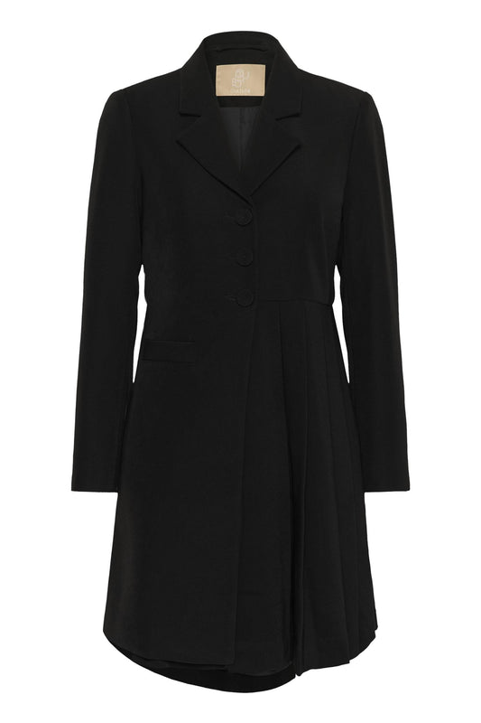 Culture Belle Clara LS Dress Black