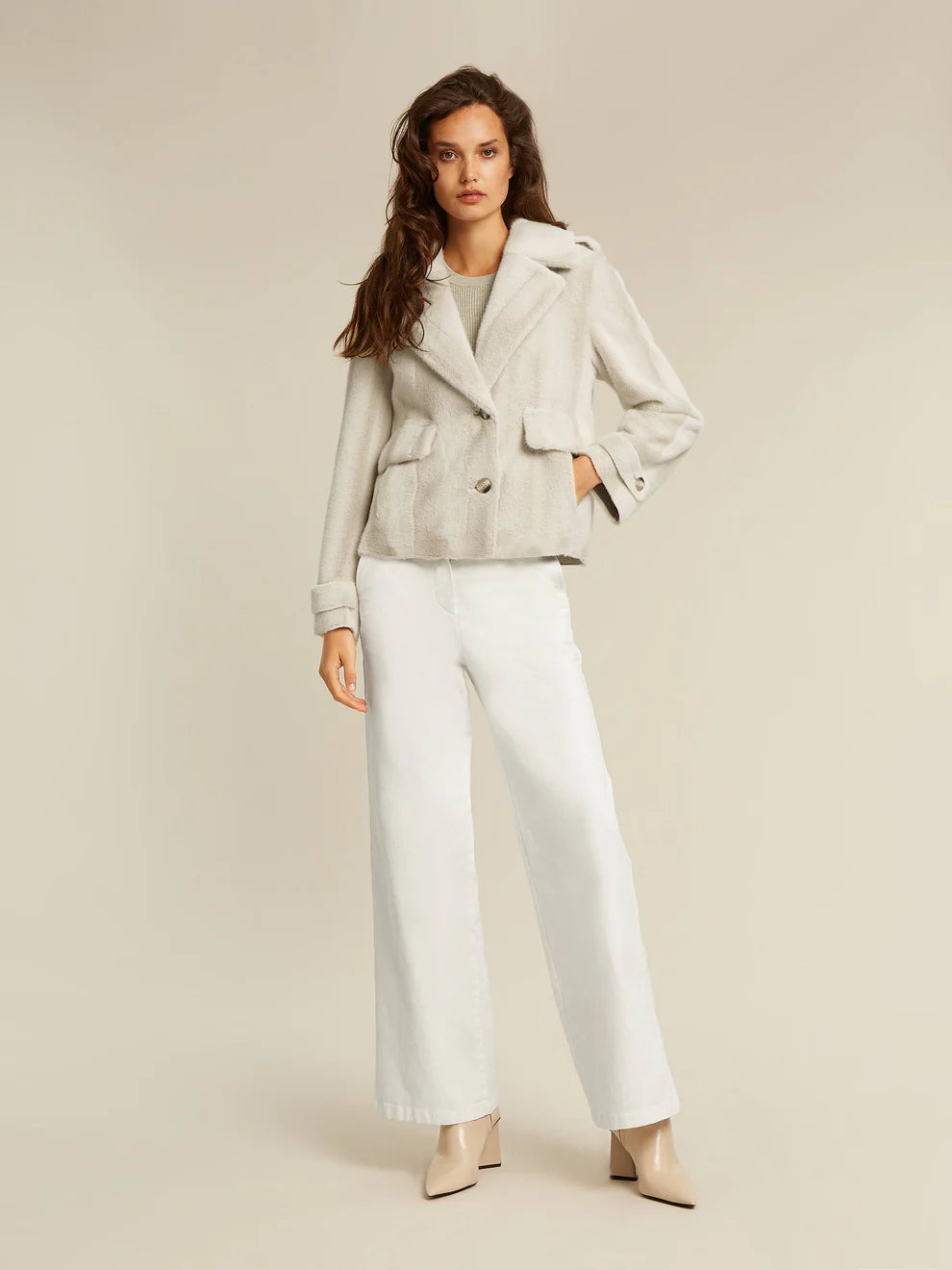 Beaumont Abby Jacket Off White