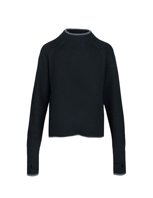 Hést Eli Rib Sweater Black