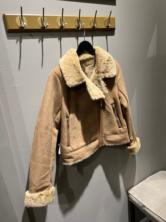 Notyz Fake Bonded Jacket Beige