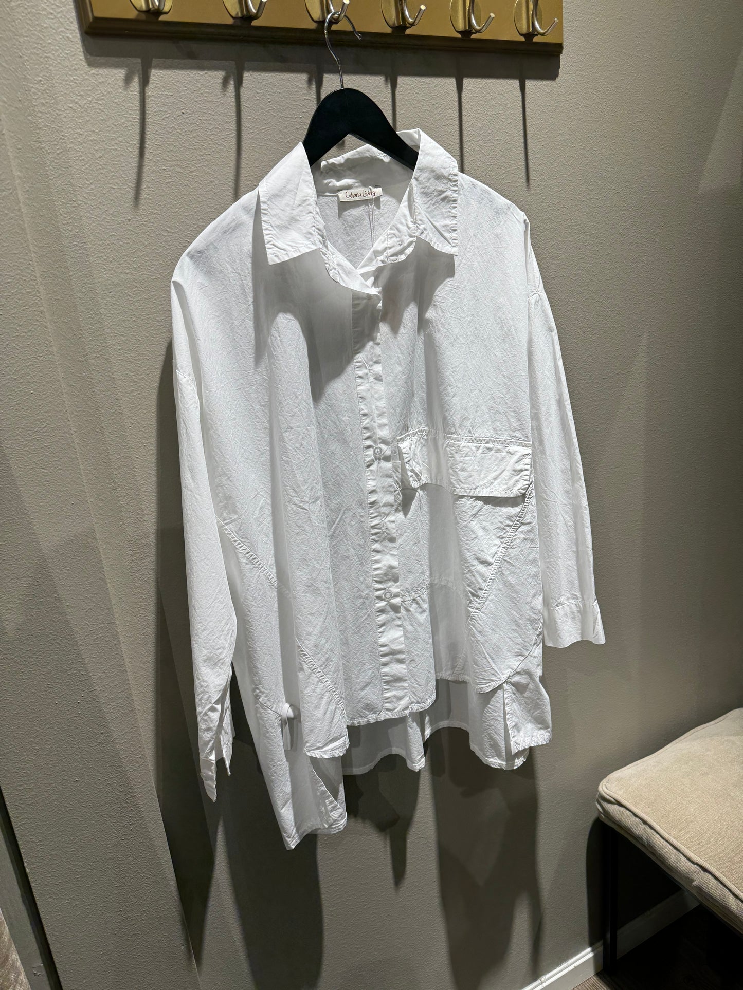 Cabana Living Tokyo Shirt White