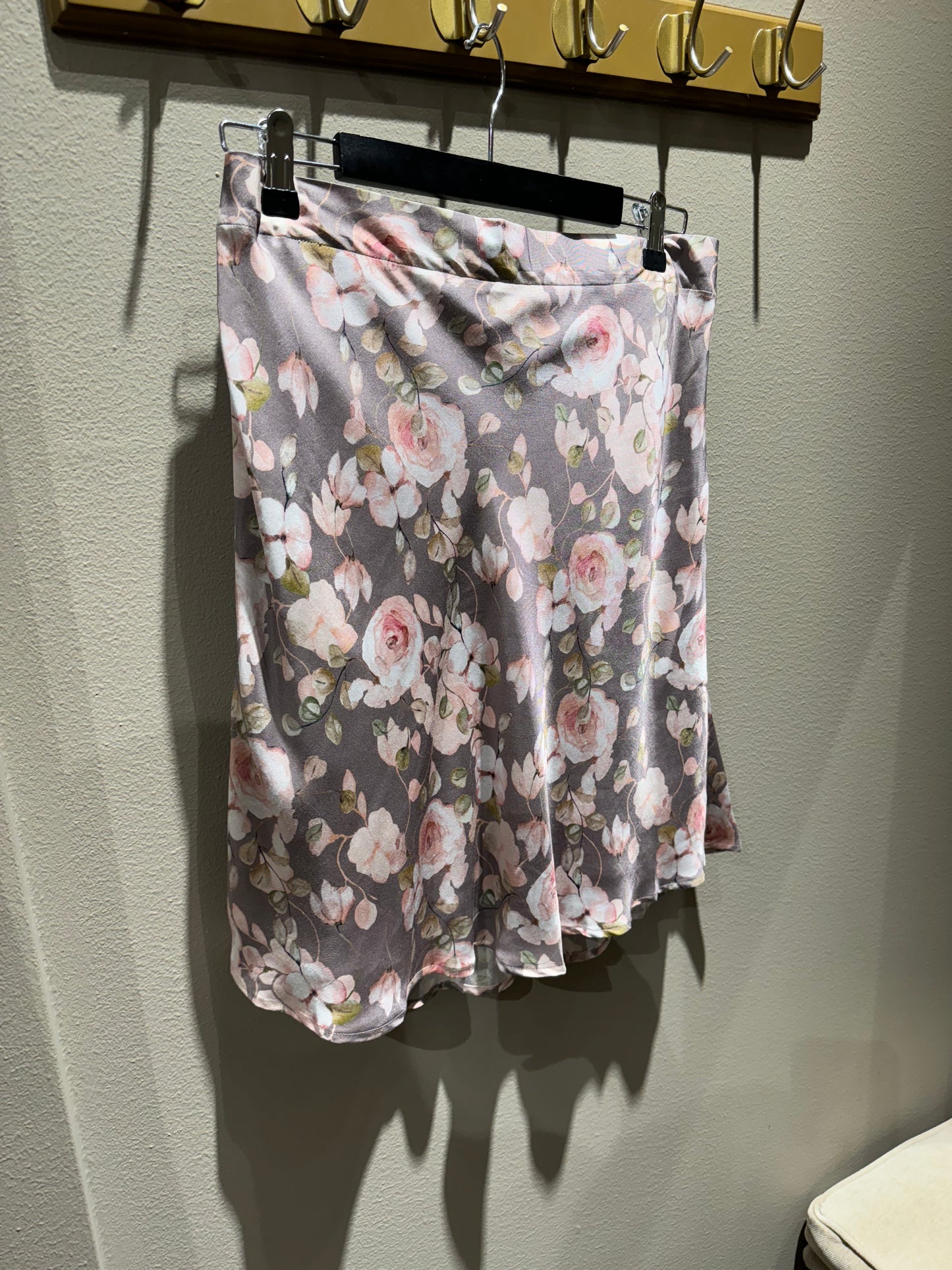 Amuse Betina Printed Skirt Artichoke