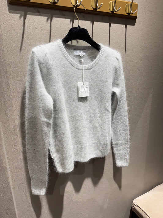 Line of Oslo Minelli Knitted Sweater Grey