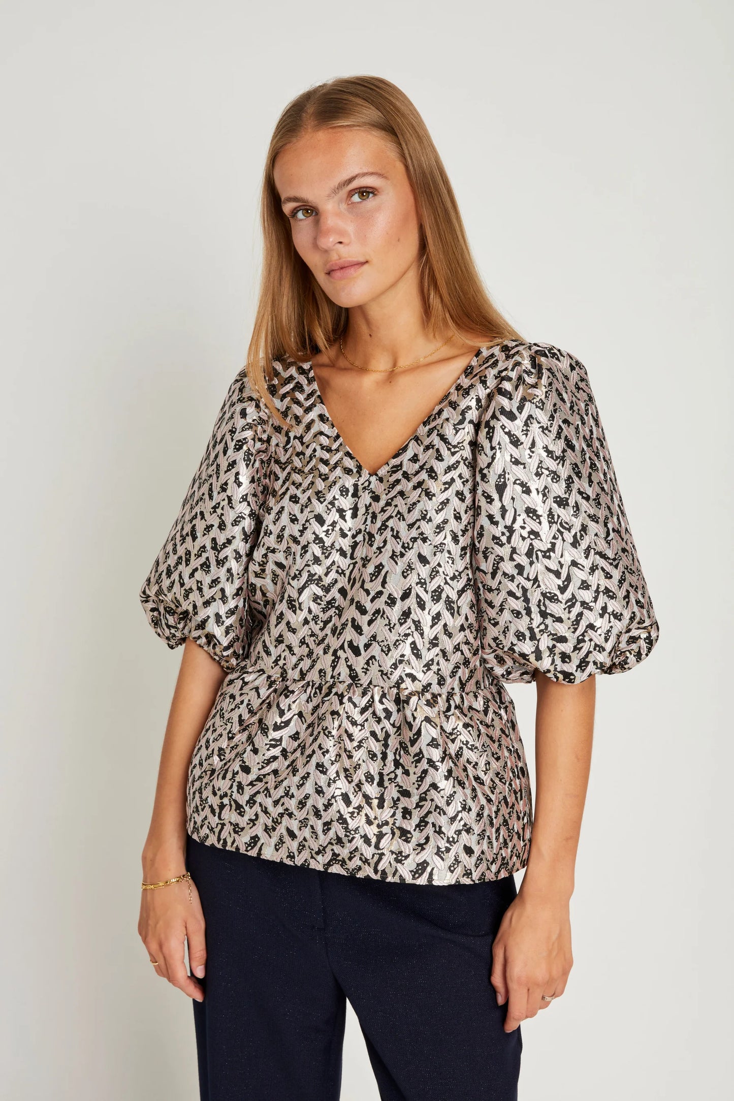 Rue de Femme Mathilde Blouse Pudder