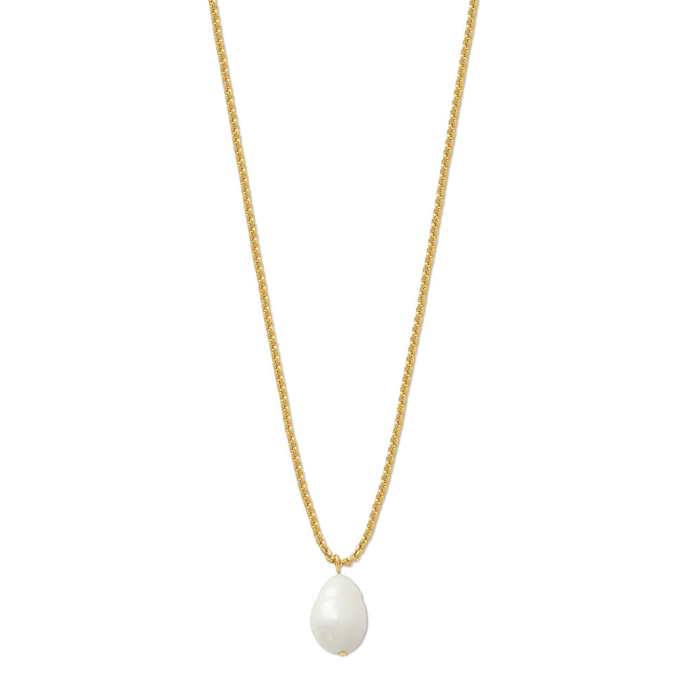 Orelia Pearl Drop Necklace