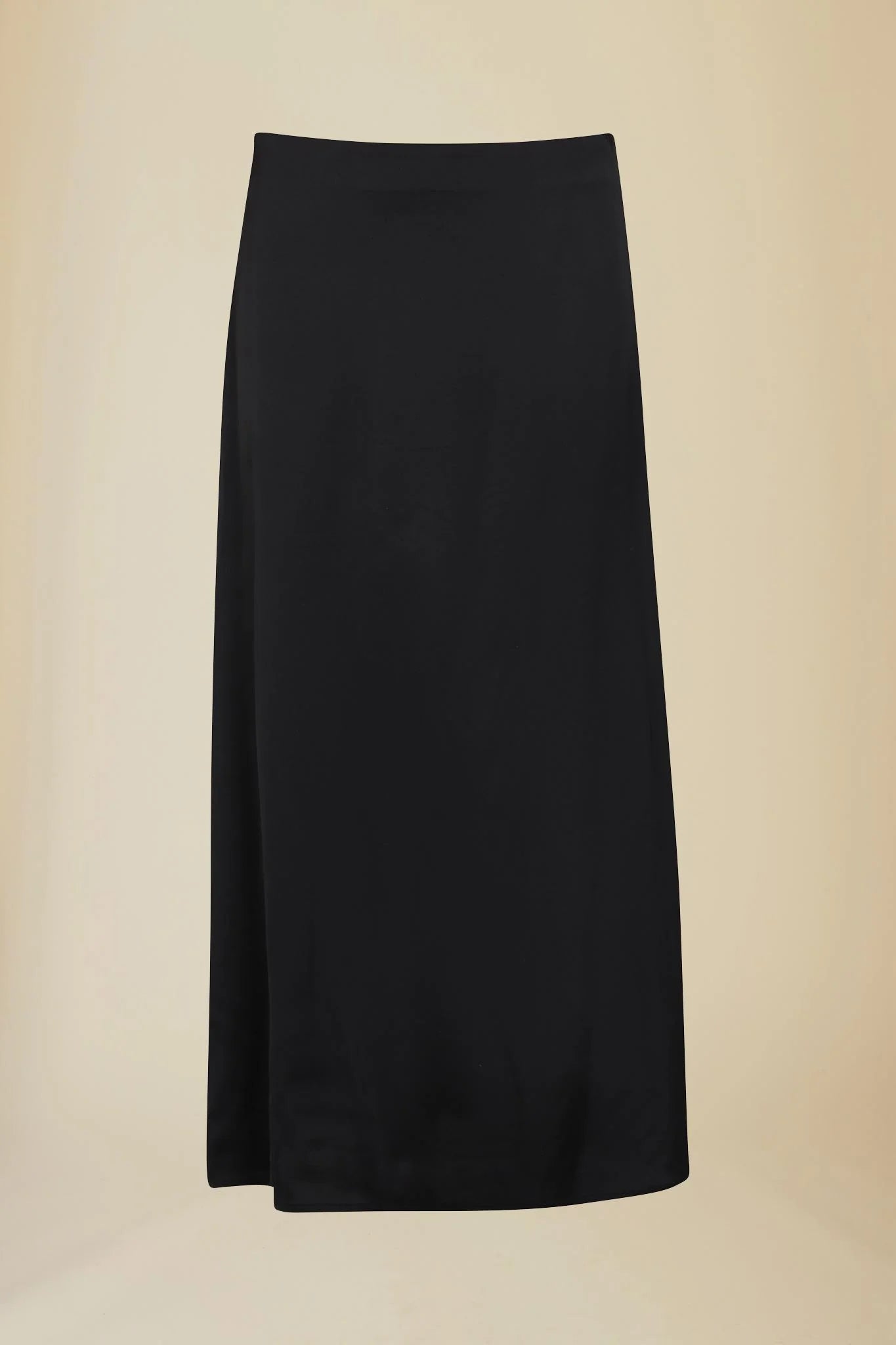 Line of Oslo Rikke Satin Skirt Black