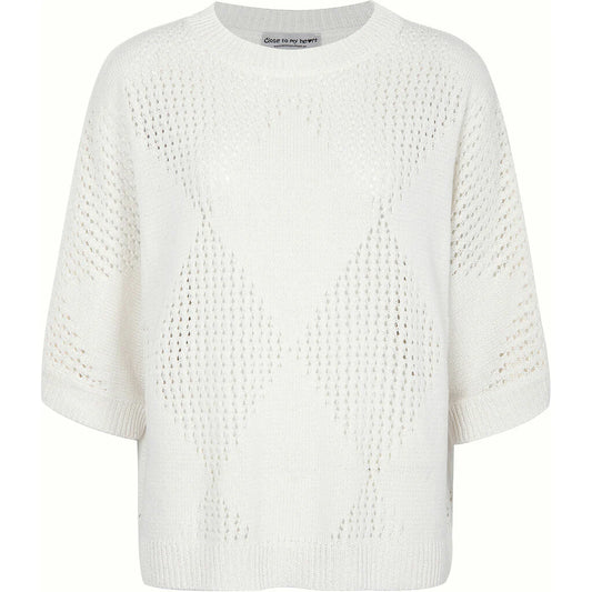 Close to My Heart Sia Sweater Soft White