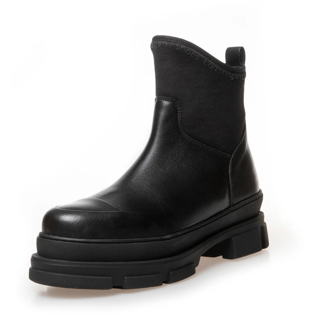 Copenhagen Shoes The Winter Boot Black