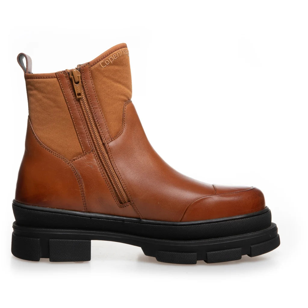 Copenhagen Shoes The Winter Boot Cognac