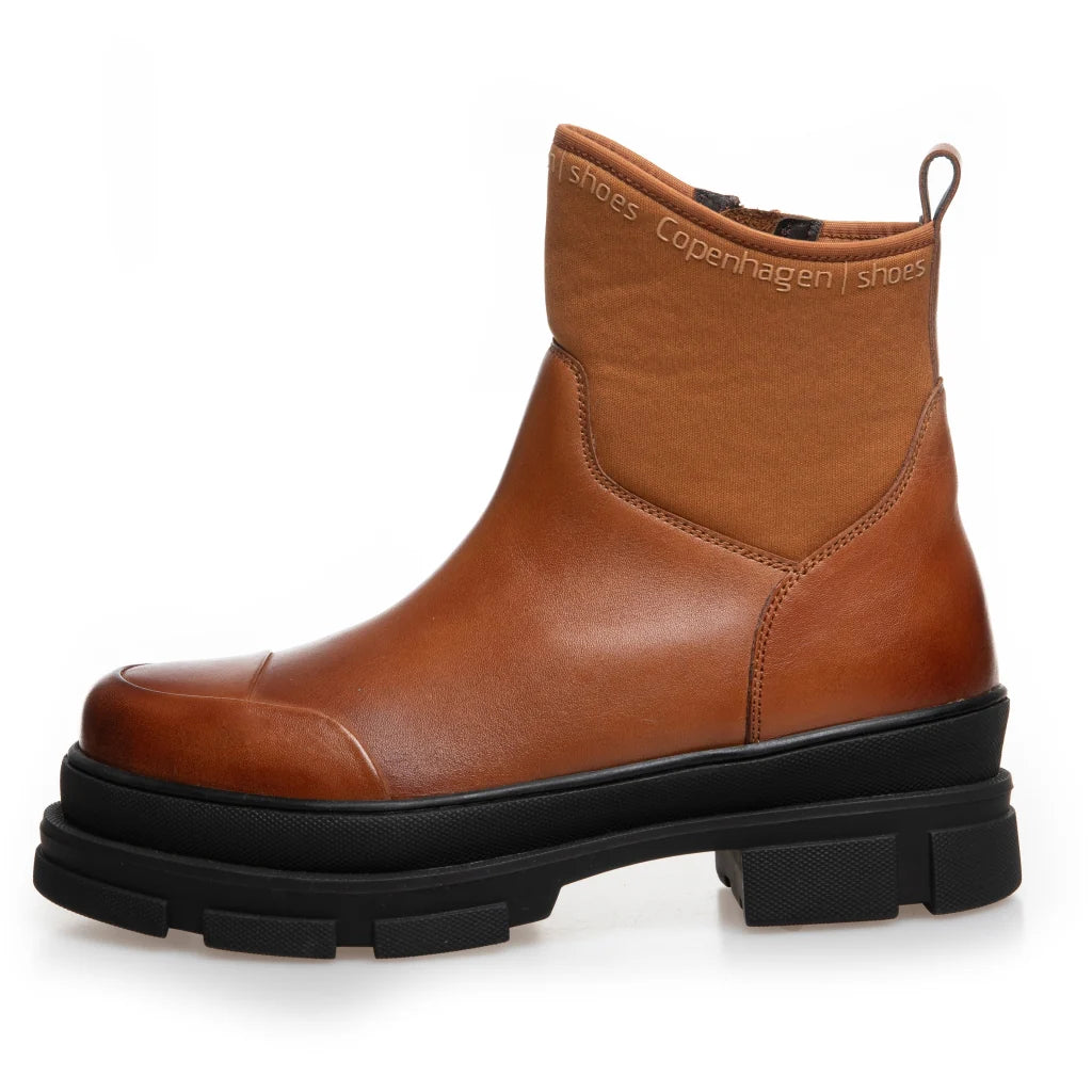 Copenhagen Shoes The Winter Boot Cognac