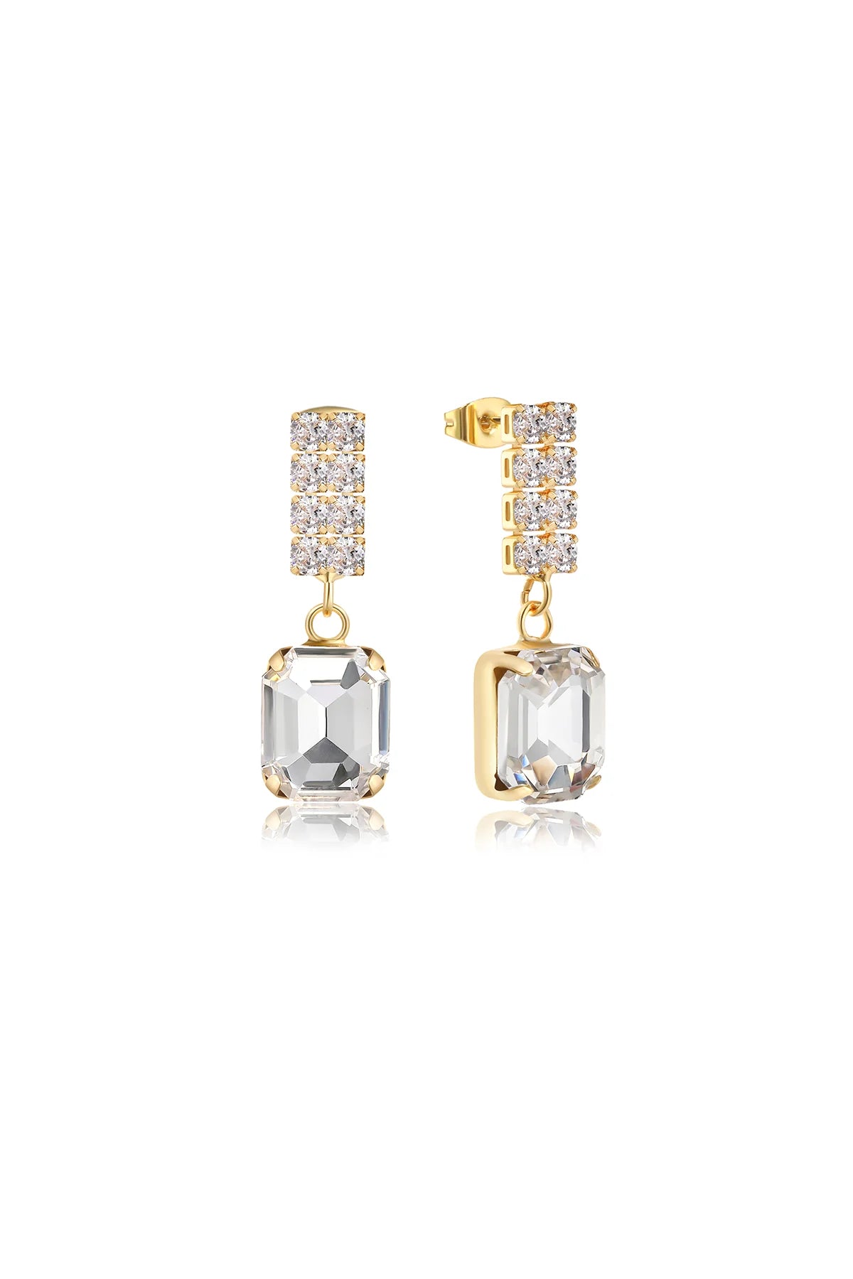 Camilla Øhrling Filipa Earrings Clear