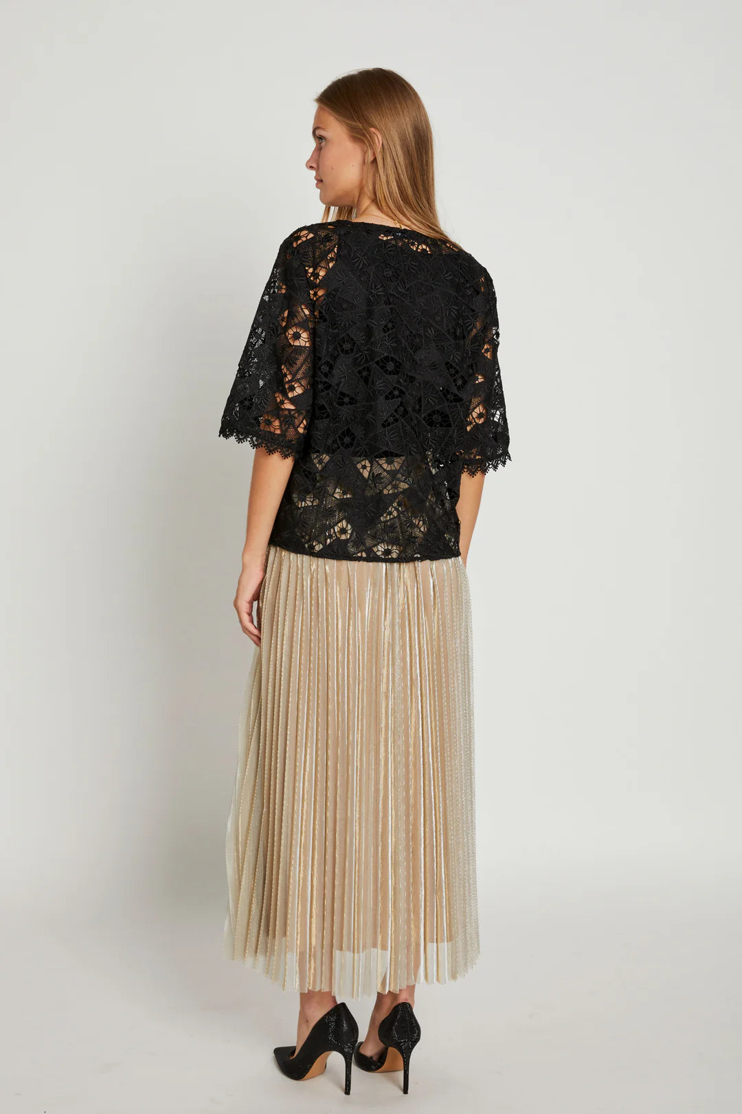 Rue de Femme Vita Skirt Gold