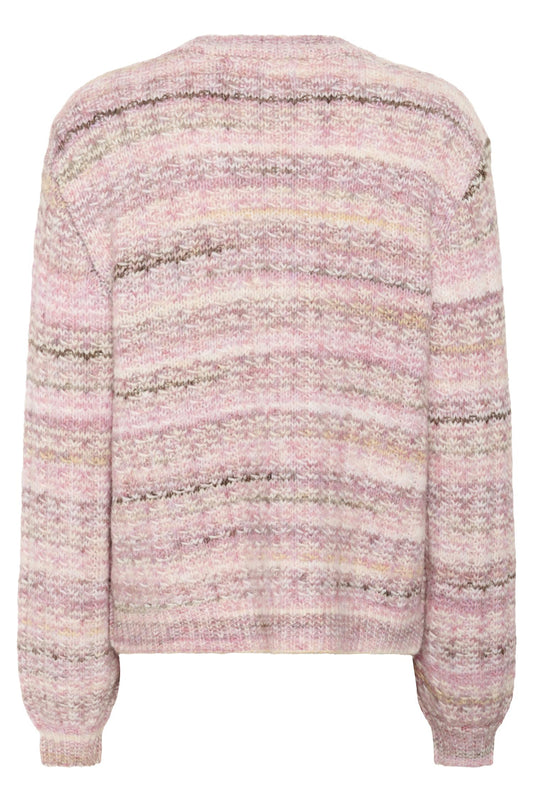 Culture Marble Pullover Pink Mix