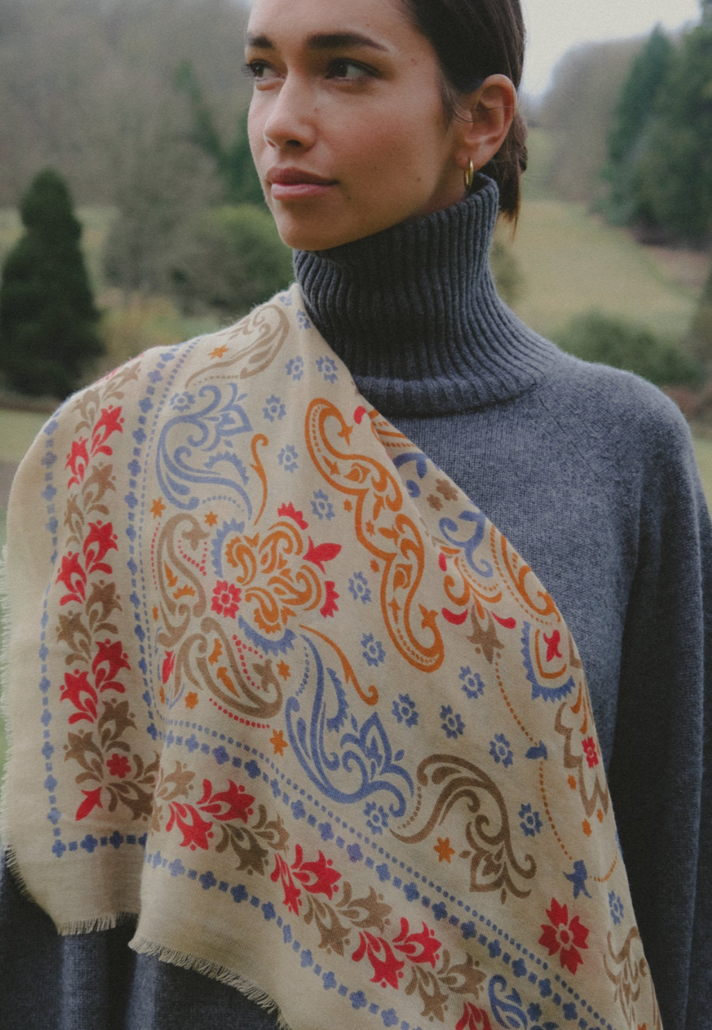 Maison Lecomte Flament Scarf Bandana City Bozeman