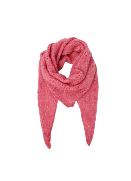 Black Colour Dell Knitted Mini Scarf Berry