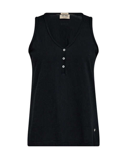 Mos Mosh Astin Basic Tank Top Black