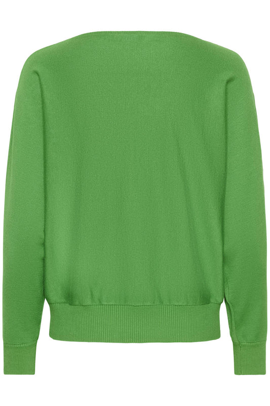 Culture AnneMarie Batwing Jumper Mint Green