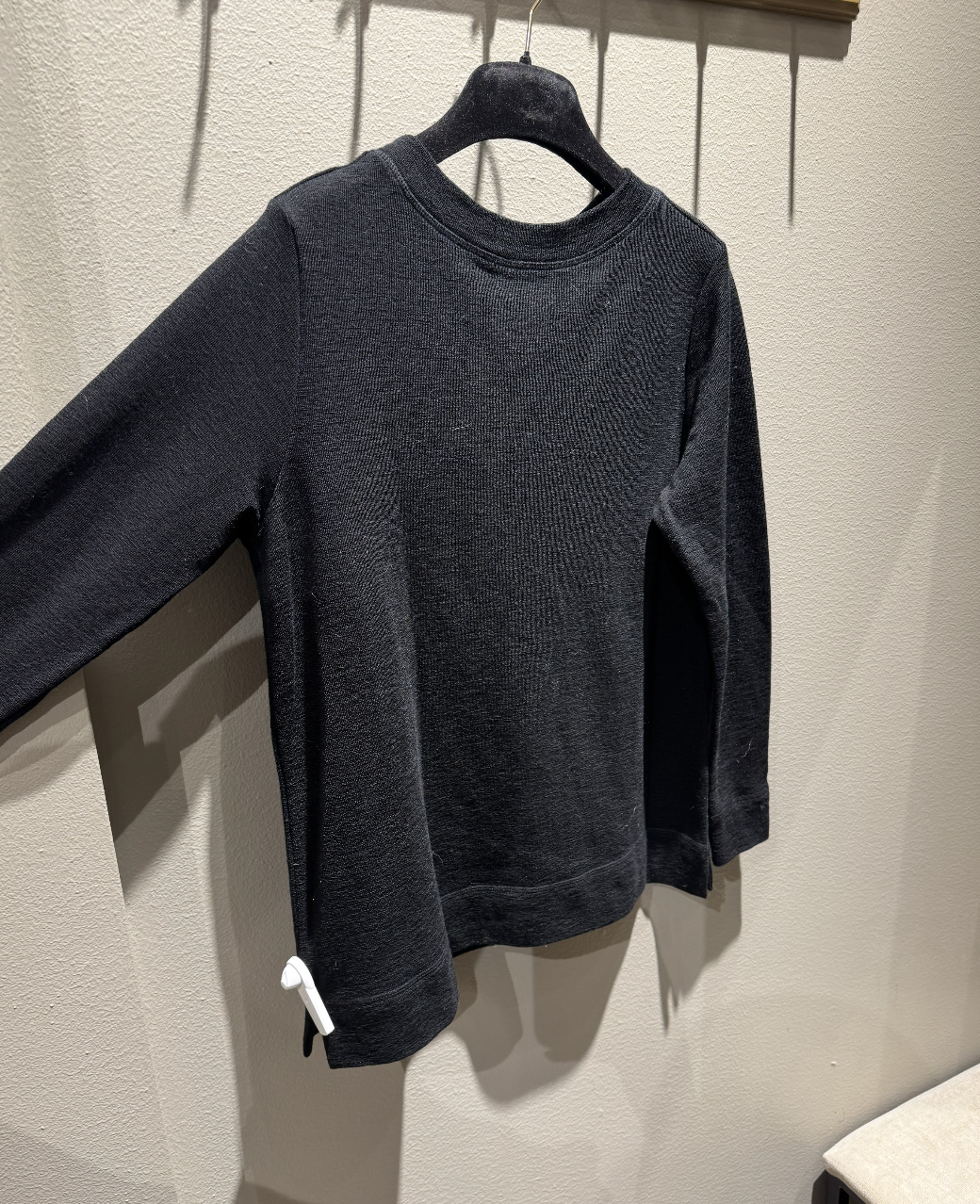 By Basics 4068 Shirt w/ Small Turtleneck Black