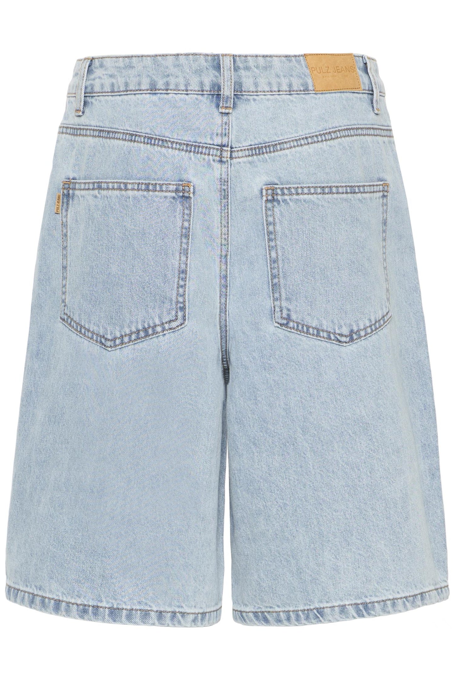 Pulz Bridget Shorts Light Blue Denim