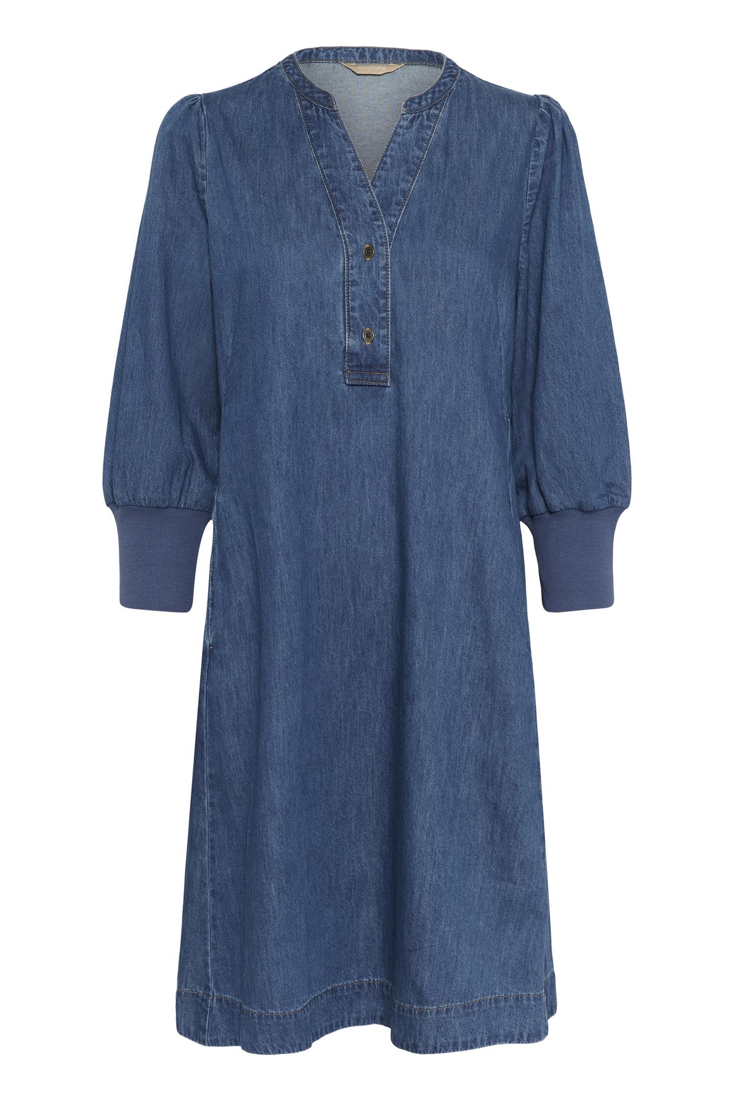 Culture Arpa Short Dress Dark Blue Wash