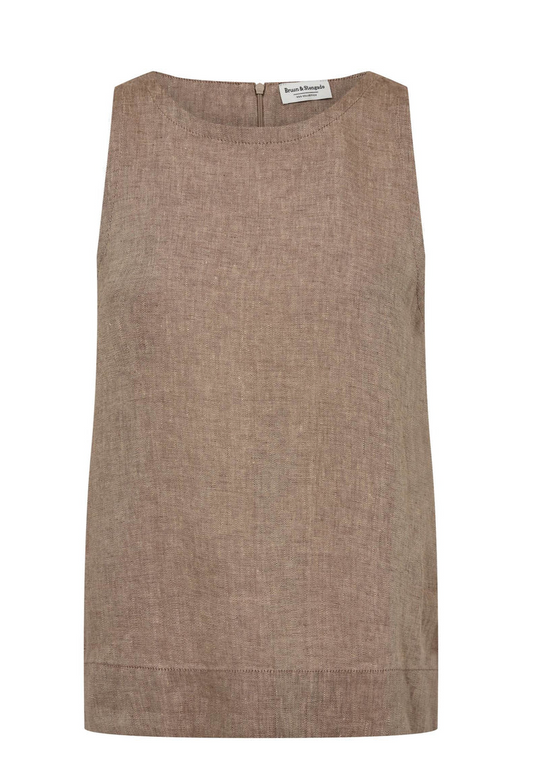 Bruun & Stengade Loulia Top Brown