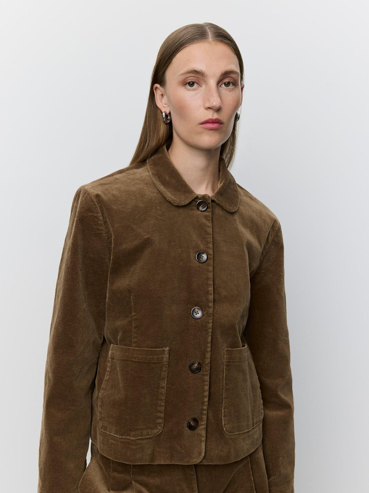 Sofie Schnoor Zuri Corduroy Jacket Brown