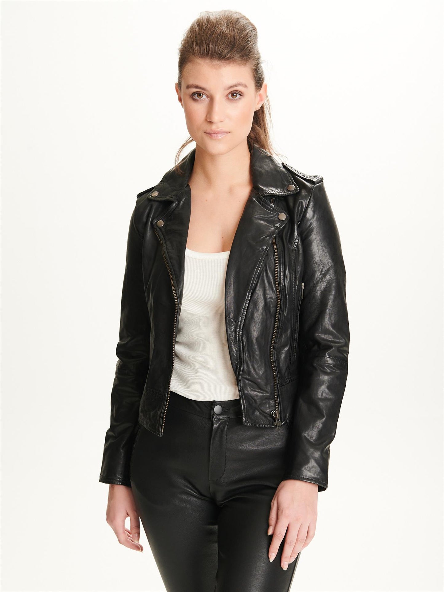 Notyz Biker Jacket Black