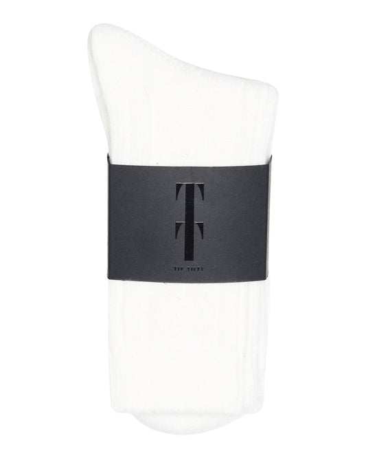 Tif Tiffy Short Wool Socks Offwhite