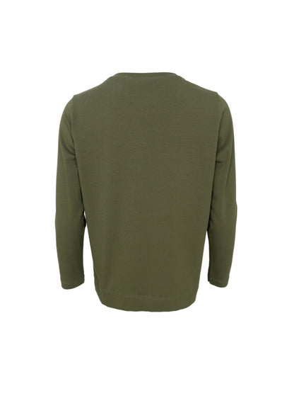 Black Colour May LS Tee Army