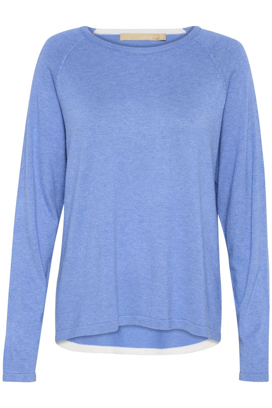 Culture AnneMarie Solid Jumper Ultramarine Melange