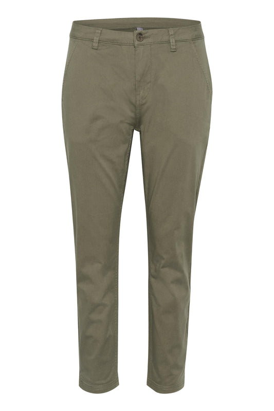 Culture Brita Cropped Pants Burnt Olive