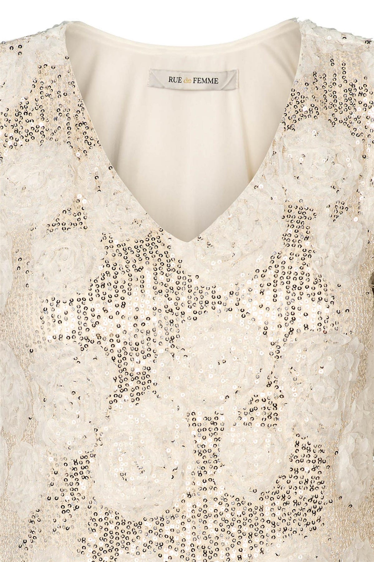 Rue de Femme Edda Reversible Blouse Off White