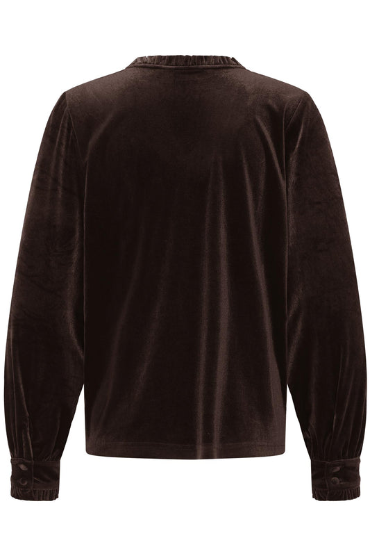 Pulz Barbara LS Blouse Java