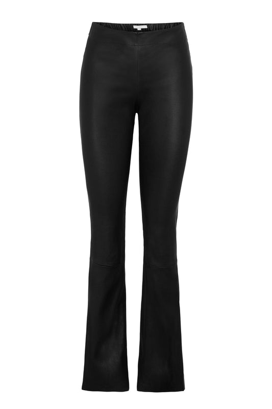 Rah Oslo Leather Pant Straight Black