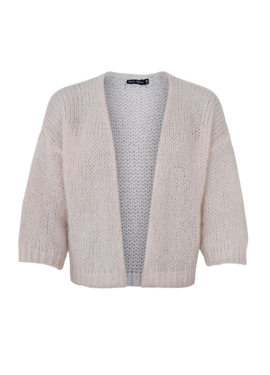 Black Colour Casey Cardigan Champagne