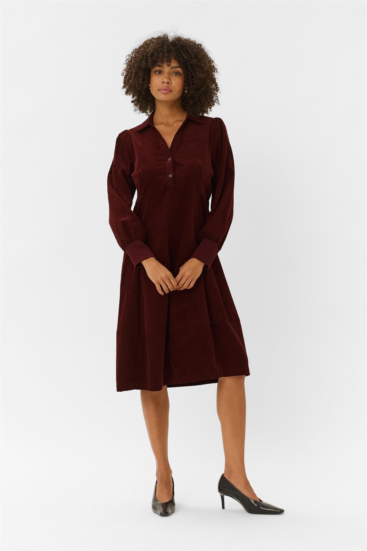 Culture Missy Rhaenaa Dress Chocolate Truffle