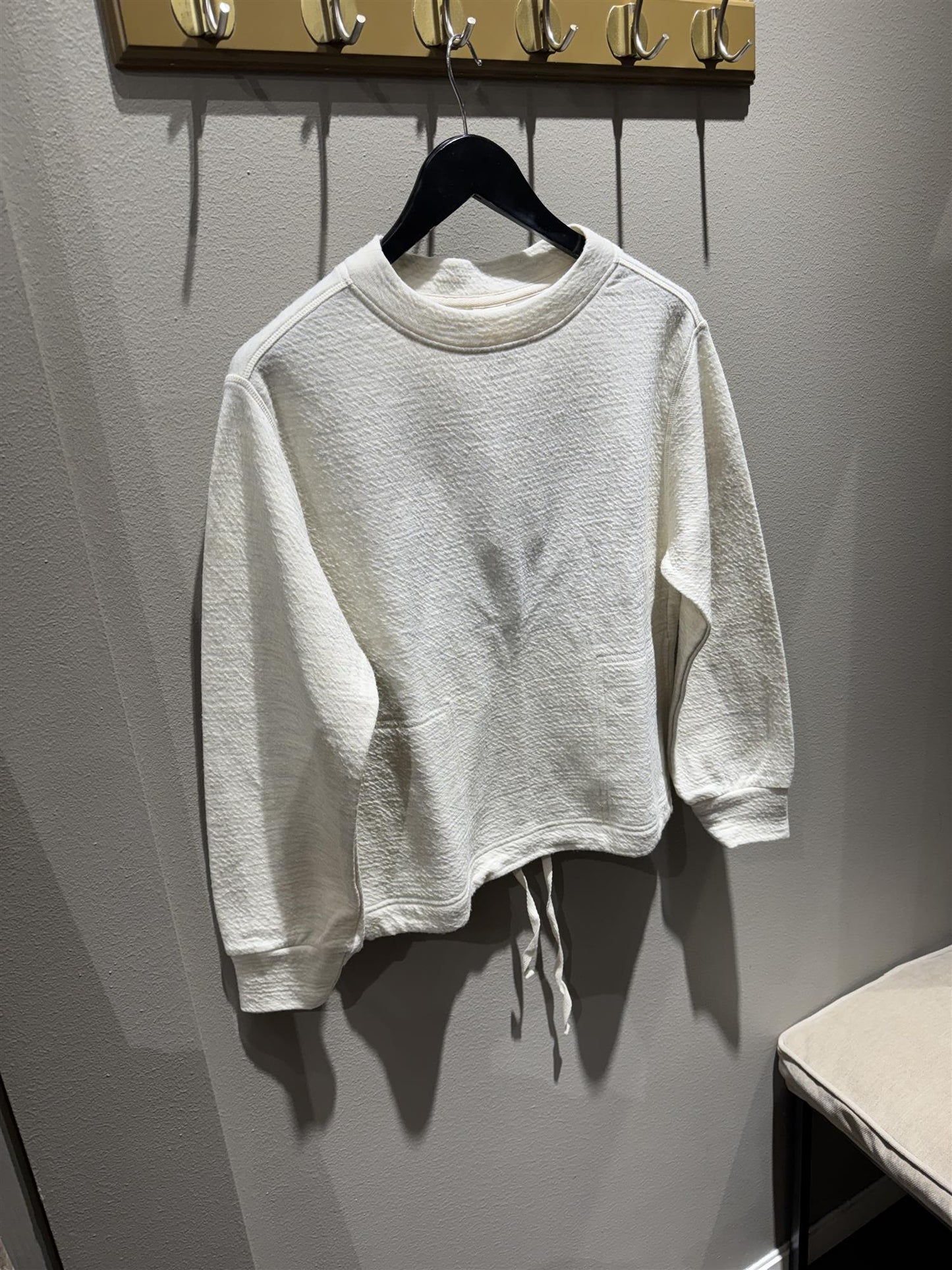 By Basics Sweat Shirt Pearl Grey Melange