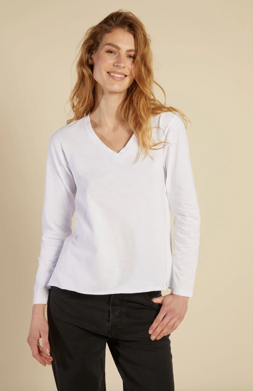 Line of Oslo Pricilla Sweater White