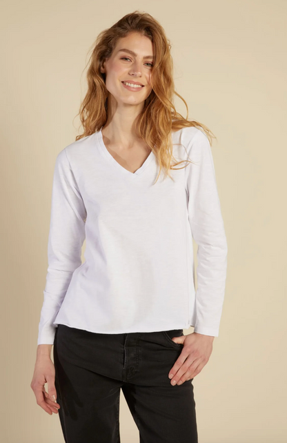 Line of Oslo Pricilla Sweater White