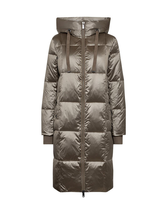 Mos Mosh Nova Metallic Down Jacket Brindle