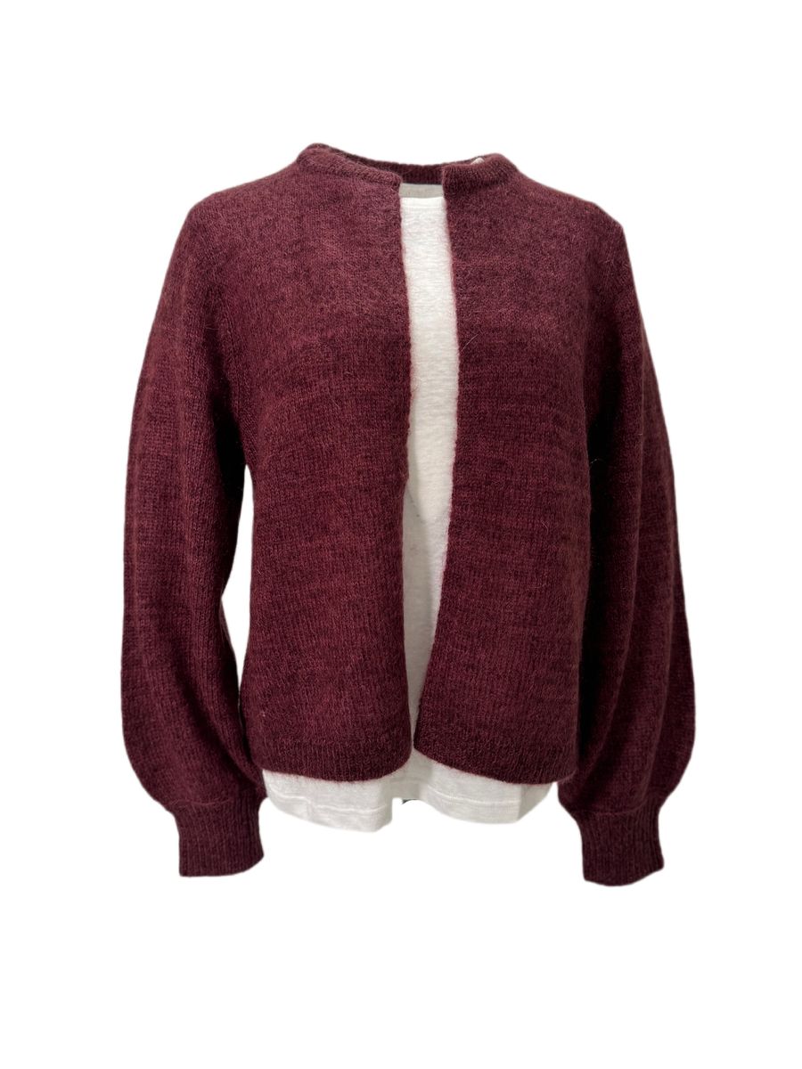 Amuse by Veslemøy Julie Cardigan Burgunder