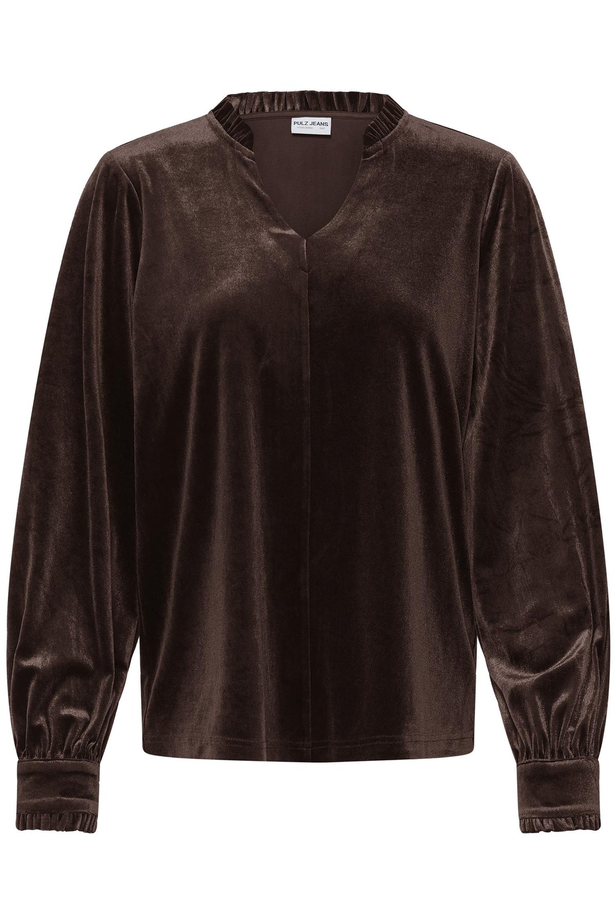 Pulz Barbara LS Blouse Java